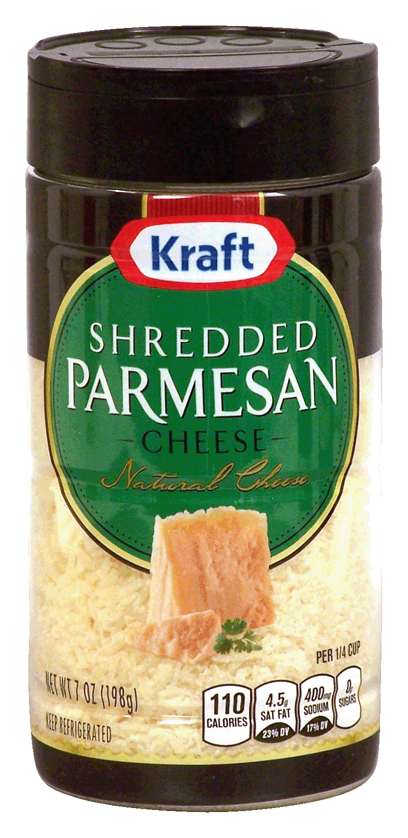 Kraft&nbsp;&nbsp;shredded parmesan cheese Full-Size Picture